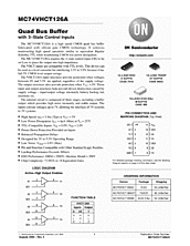 DataSheet MC74VHCT126A pdf